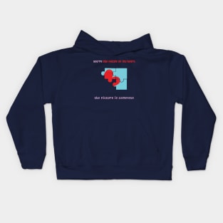 Valentine's puzzle for male Kids Hoodie